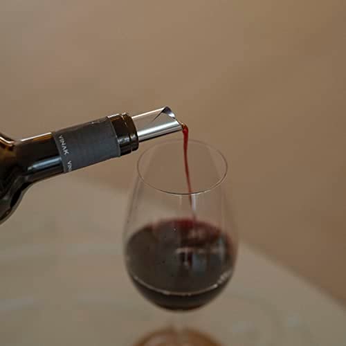 VINAK (5 UNIDADES) Vertedor de vino antigoteo. Solución simple y eficaz para evitar el - Imagen 4
