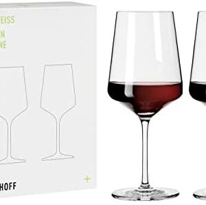 RITZENHOFF 6111005 - Copa de vino tinto (400 ml, 2 unidades), color blanco claro