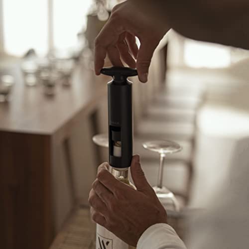 VINAK Sacacorchos manual con cortacápsulas incluido. Muy fácil de utilizar. Abrebotellas - Imagen 6