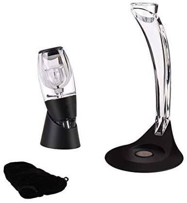 US Sense decantador de Vino aireador para Navidad y Vacaciones Regalo (Wine Gift Set) - Imagen 5