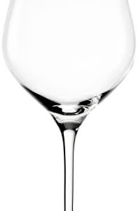 Copas para vino tinto Exquisit tipo Borgoña de Stölzle Lausitz, de 650 ml, juego de 6,