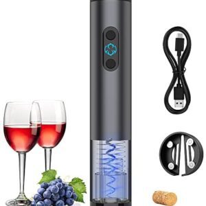 Ankway Sacacorchos Electrico,Profesional Automatico Abrelatas de Vino,Recargable por USB