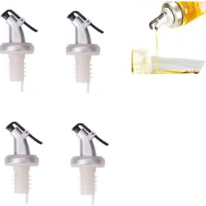 GNAUMORE Vertedor de Aceite,4 Piezas Boquillas deAceite de Oliva,Aceite de Oliva Caño