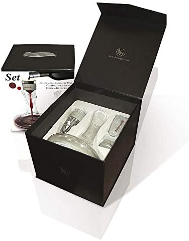 VB VIN BOUQUET Aireator with 1,5 litros Wine Decanter Aireador de Vino, Decantador: - Imagen 2