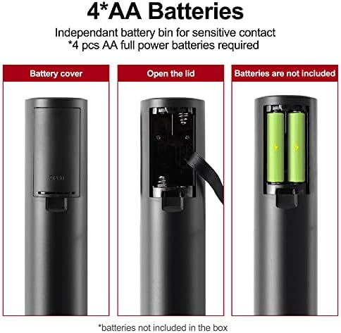 WIWONEY Set di Sacacorchos Eléctrico 6 en 1, Abridor de Vino Eléctrico con Base, Cortador - Imagen 5
