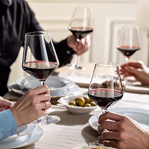 Krosno Copas de Vino Tinto | 490 ML | Avant-Garde Collection | Perfectos para Uso en Casa, - Imagen 3