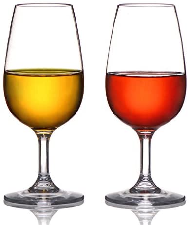 MICHLEY Copas Vino Cristal, 100% Tritan-plástico Irrompible Copas de Vino, 23 cl Copas de