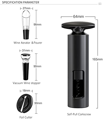 IraXpro Sacacorchos Profesional,Abridor de Botella de Vino,Juego de Abrebotellas con - Imagen 7