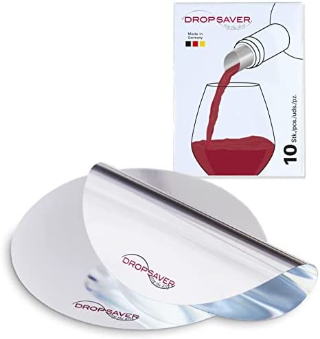 DROPSAVER"Stop The Drop I Práctica ayuda para verter el vino de forma limpia y elegante I