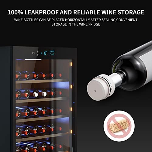 CIRCLE JOY Aireador y Vertedor de Vino Eléctrico Recargable 3 en 1 Decantador de Vino - Imagen 3