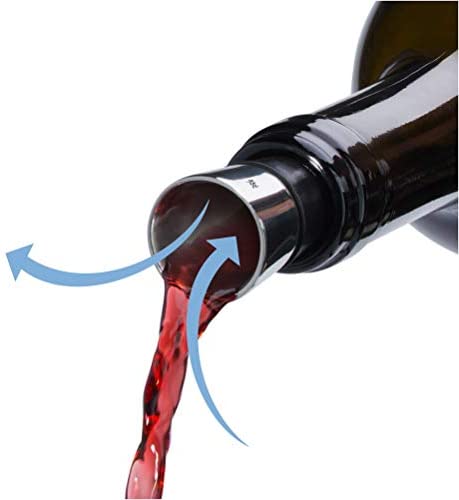 WMF Vino Vertedor con tapón, Acero Inoxidable Pulido - Imagen 5