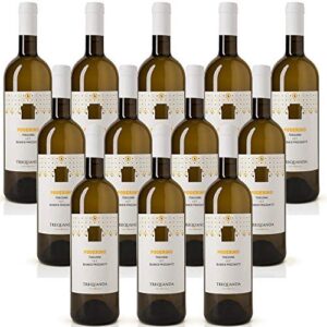 PODERINO vino blanco espumoso I.G.T. de toscana Vino blanco italiano TREQUANDA (12