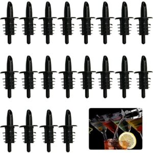 Vertedor de Vino 20pcs Boquilla de Vertido para Botella Con Tubo de Aire Vertedor de Licor